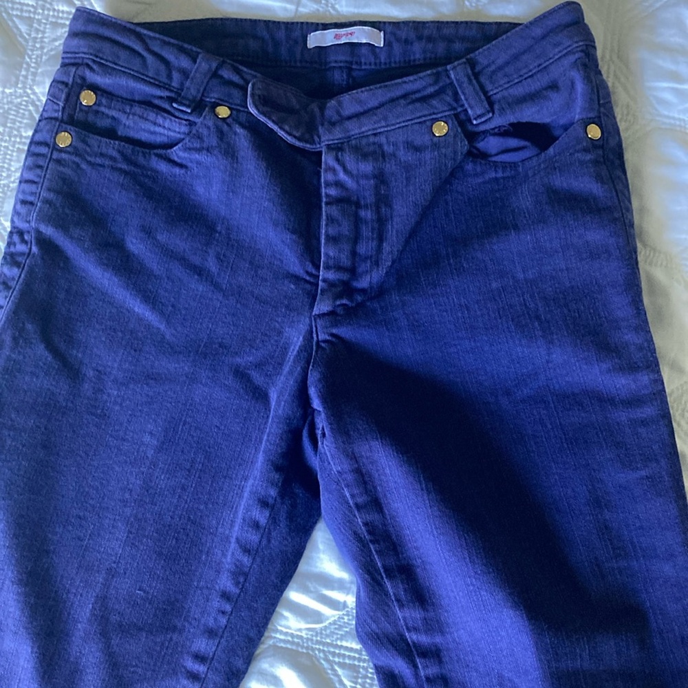 Leggiadro purple Straight Leg Jeans Classic Style